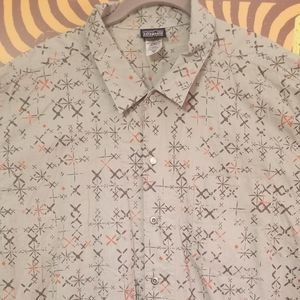 Patagonia organic cotton short sleeve button up